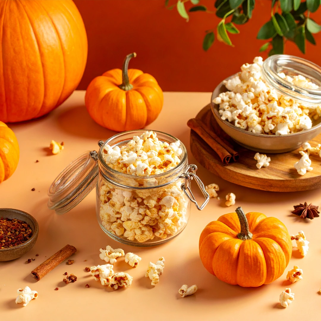 Receita de pipoca doce com canela