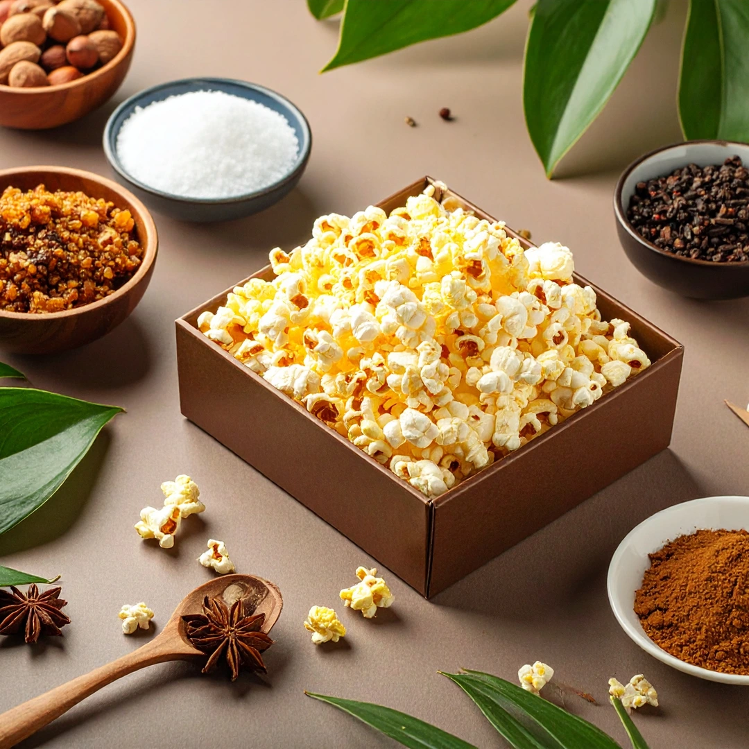 Receita de Pipoca Doce com Cravo e Canela