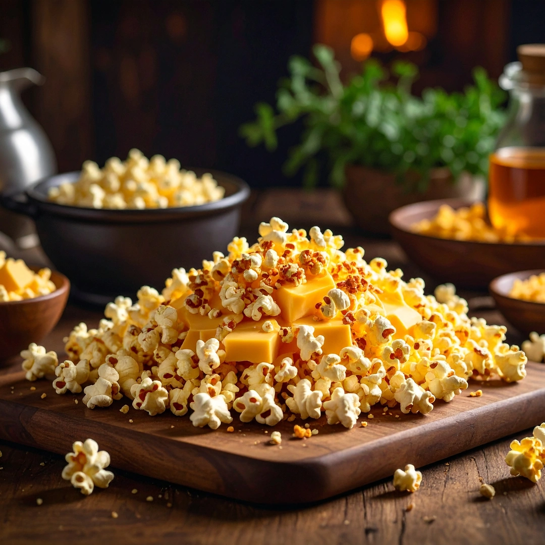Pipoca com Queijo Canastra