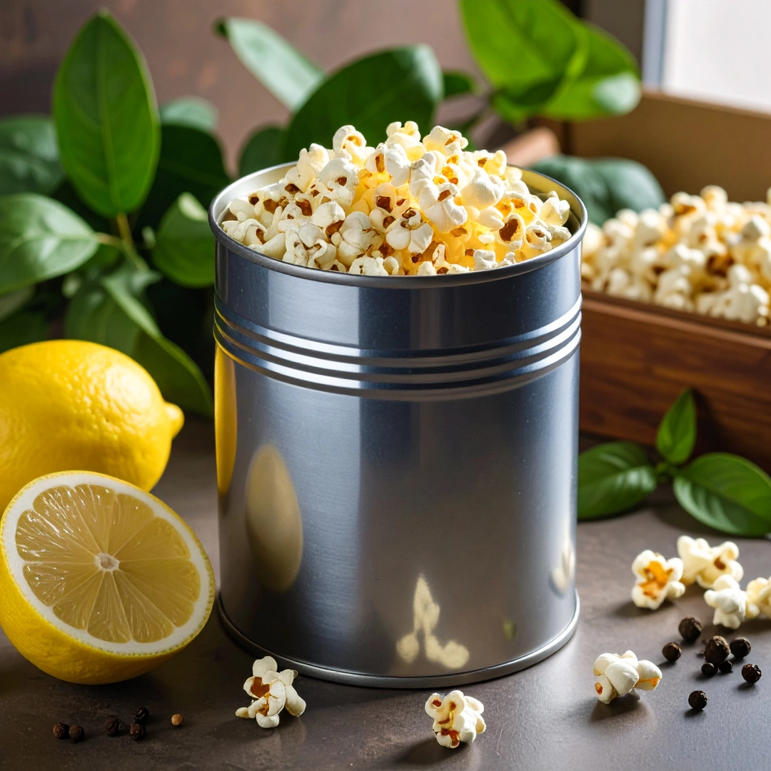 Pipoca Apimentada com Limão