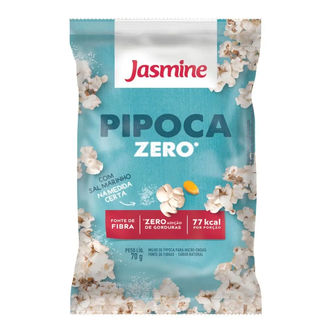 Conheça a Pipoca Jasmine: sabor e saúde andando juntos