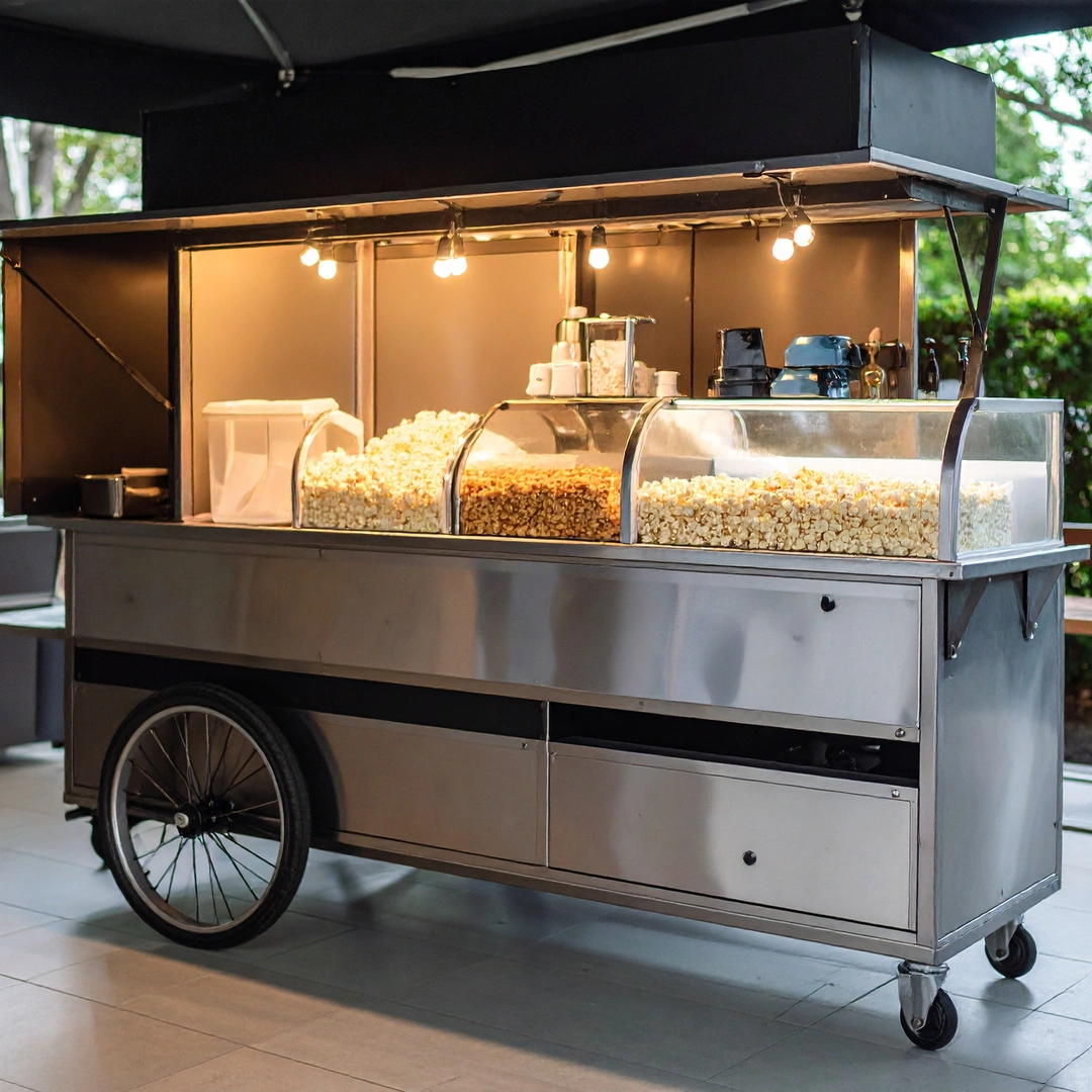 Como montar seu carrinho de pipoca profissional