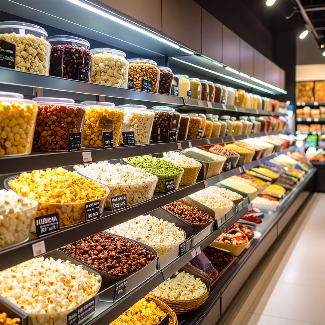 Popcorn Girl: uma loja com mais de 60 sabores diferentes de pipoca