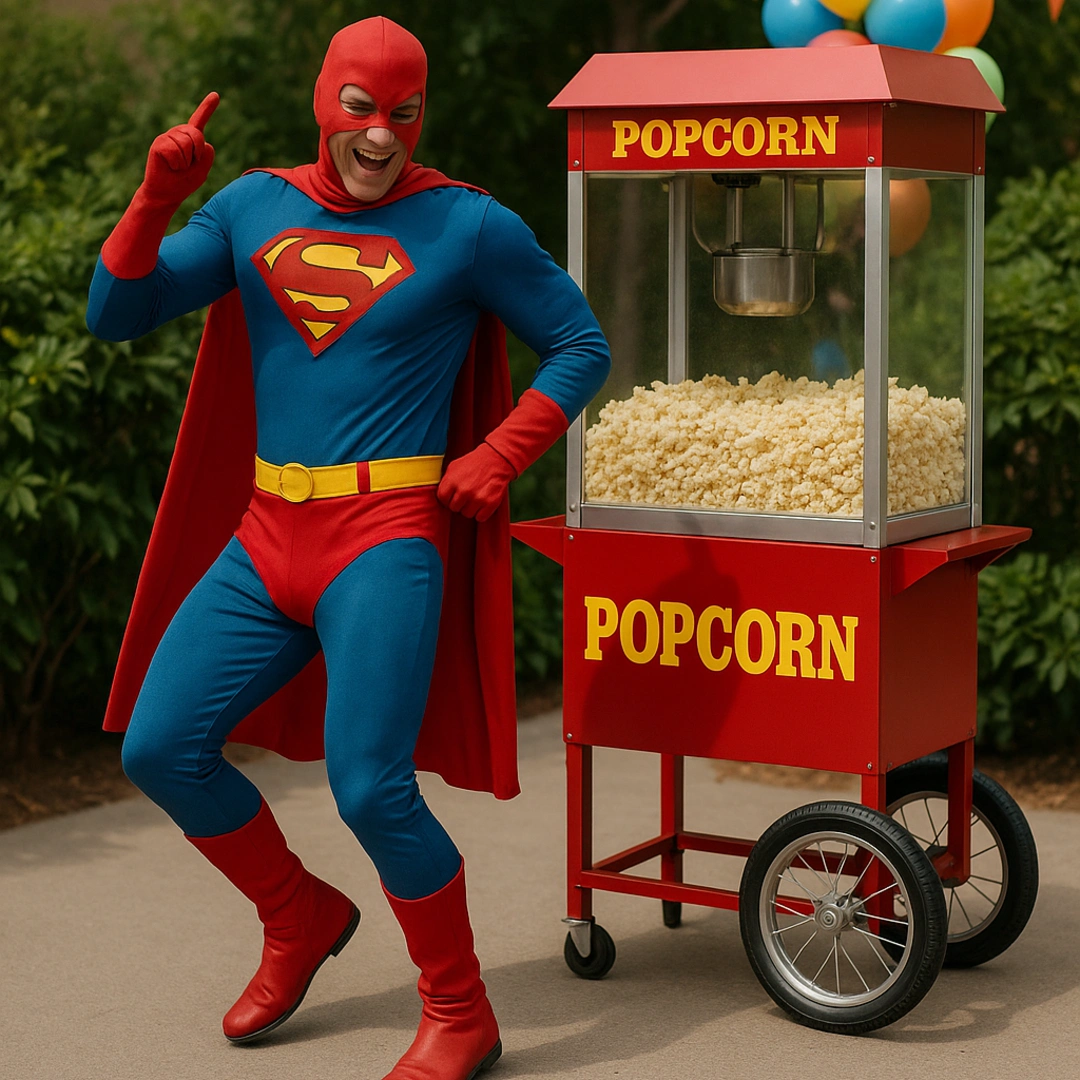 Contrate um pipoqueiro para seu evento!