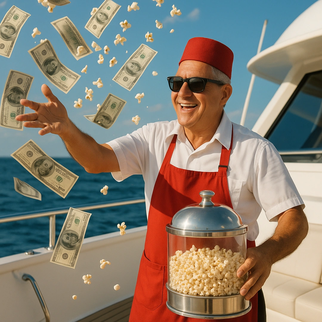 O mercado para produtores de milho de pipoca