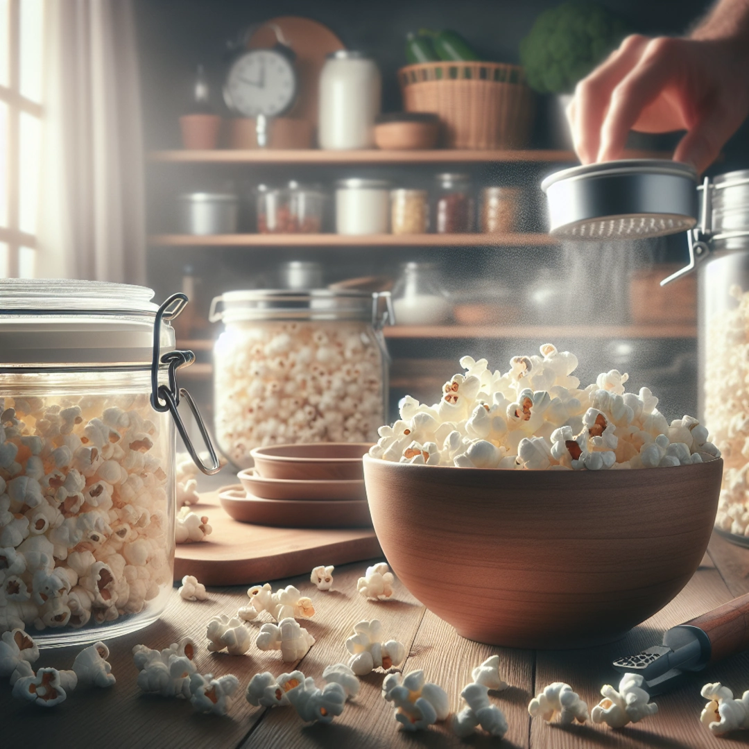 Como salgar pipoca feita na pipoqueira elétrica