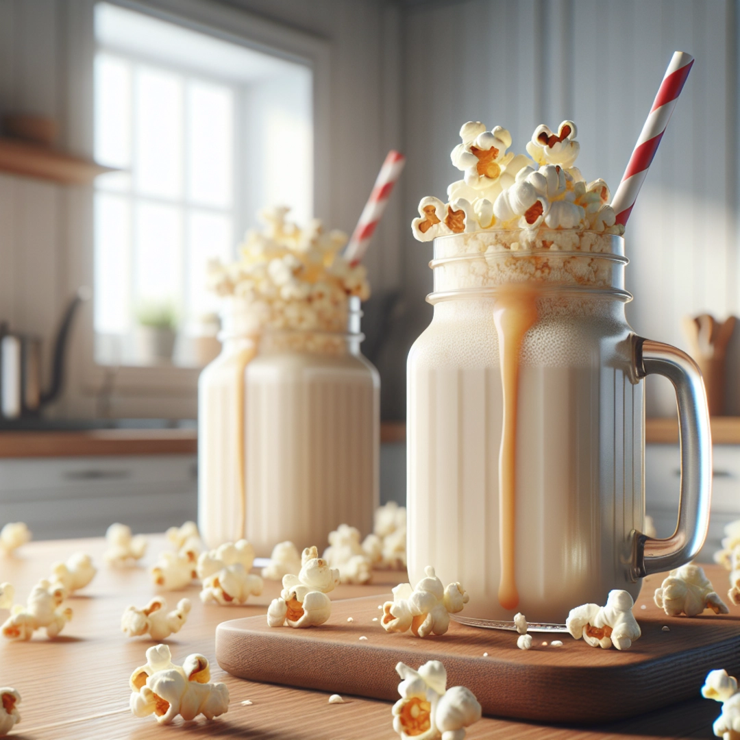 Milk Shake de Pipoca Doce do KFC