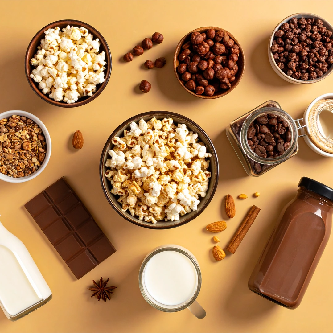 Pipoca de Brigadeiro